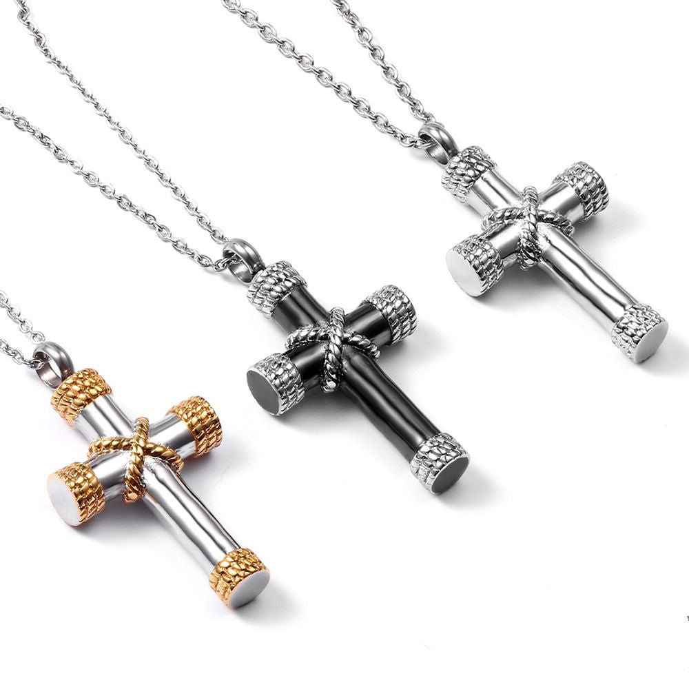 Collier Urne de Crémation Pendentif Toujours dans Mon Cœur pour Cendres-A015