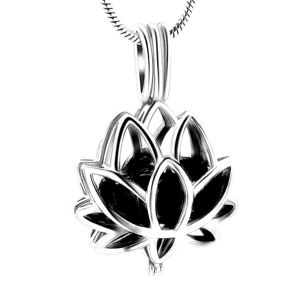 Collier Urne de Crémation Pendentif Toujours dans Mon Cœur pour Cendres-A015