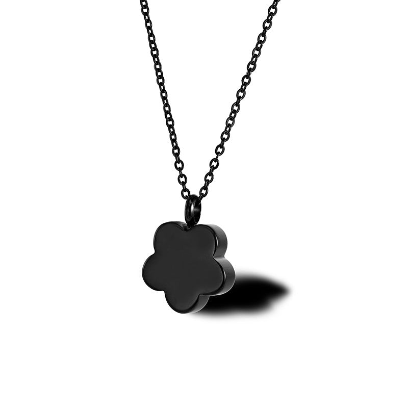 Cremation Urn Flower Necklace Memorial Jewelry-A031