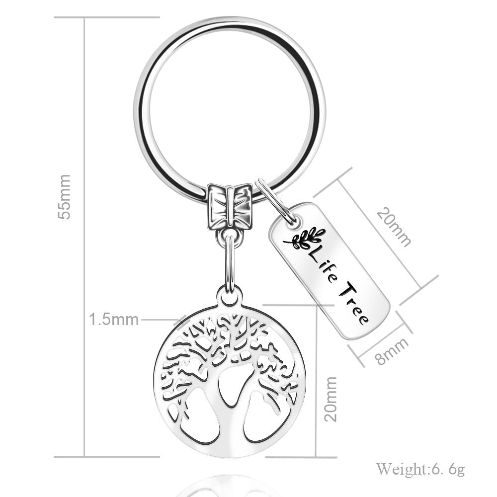 Llave de cadena Árbol de la Vida -K002