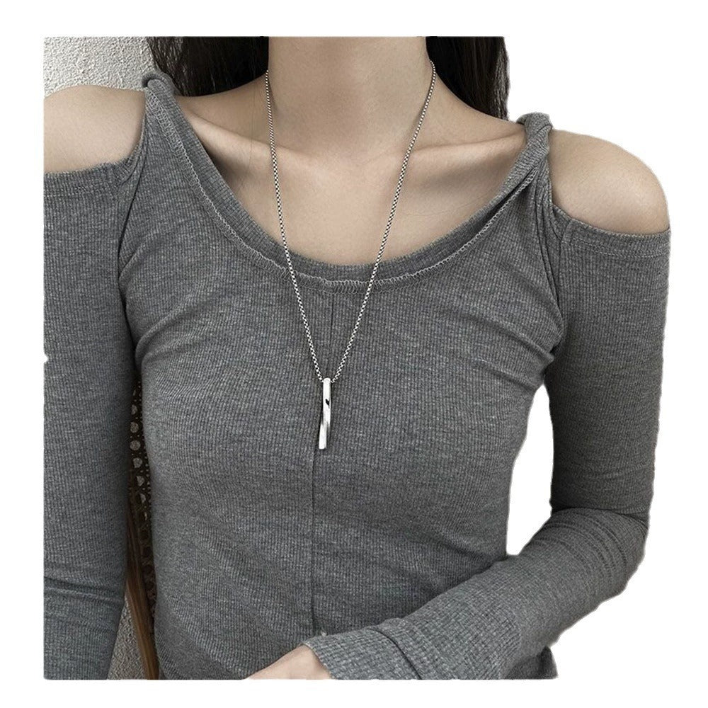 Cremation Urn Necklace Simple Pendant for Ashes-A025
