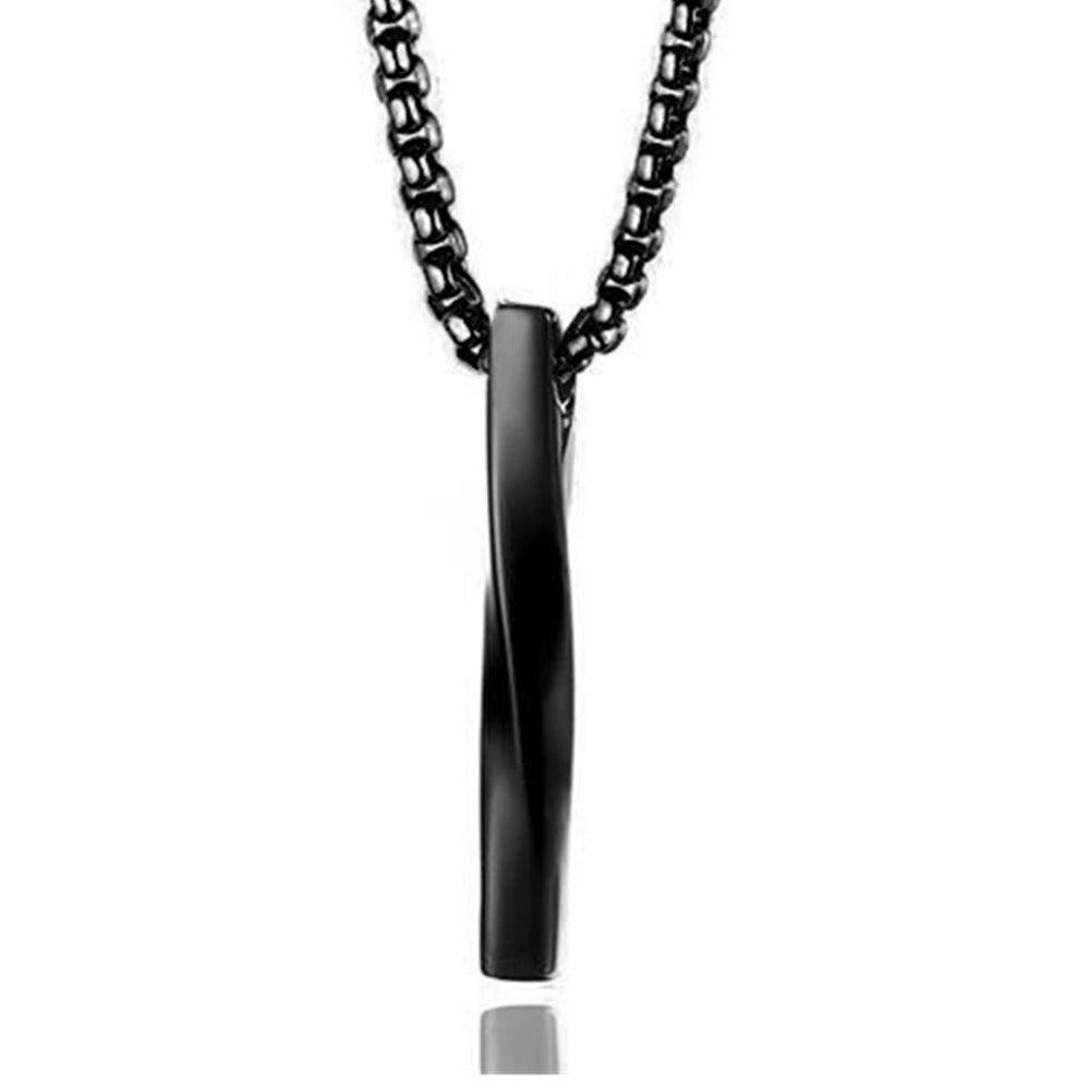 Cremation Urn Necklace Simple Pendant for Ashes-A025