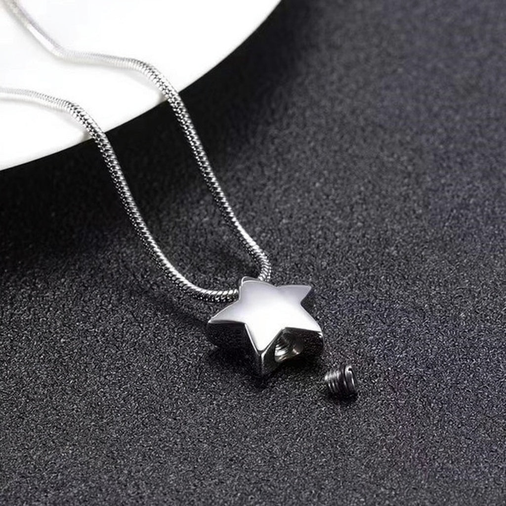 Kremationsurne-Halskette Hundeknochen-Anhänger für Asche Gedenkschmuck-A006