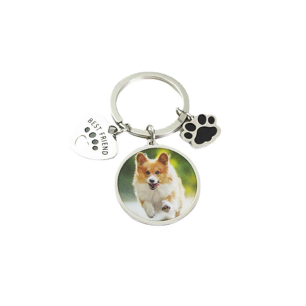 Custom Photo Keychain For Pet -K020