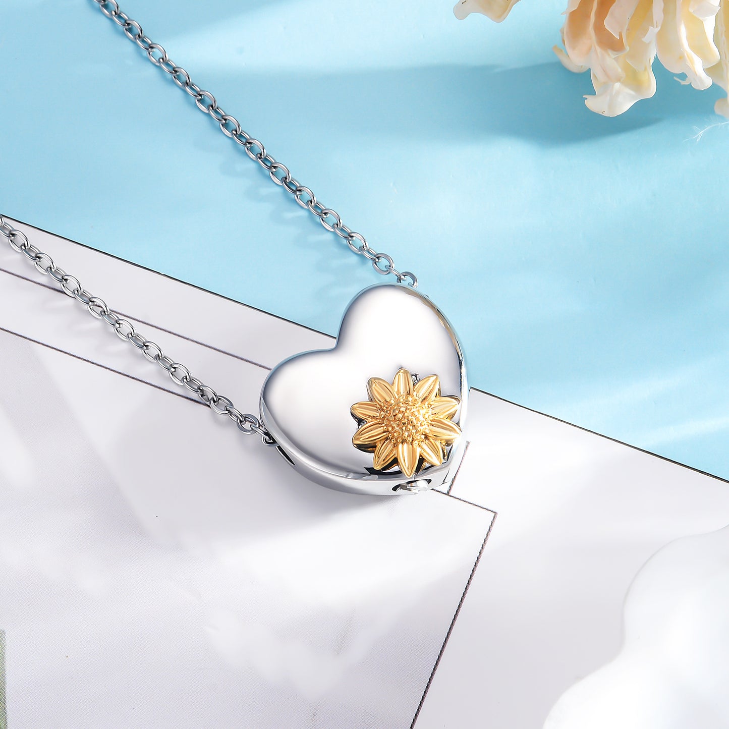 Collier en Urne de Crémation Pendentif en Forme d'Os de Chien pour Cendres Bijoux Commémoratifs-A006