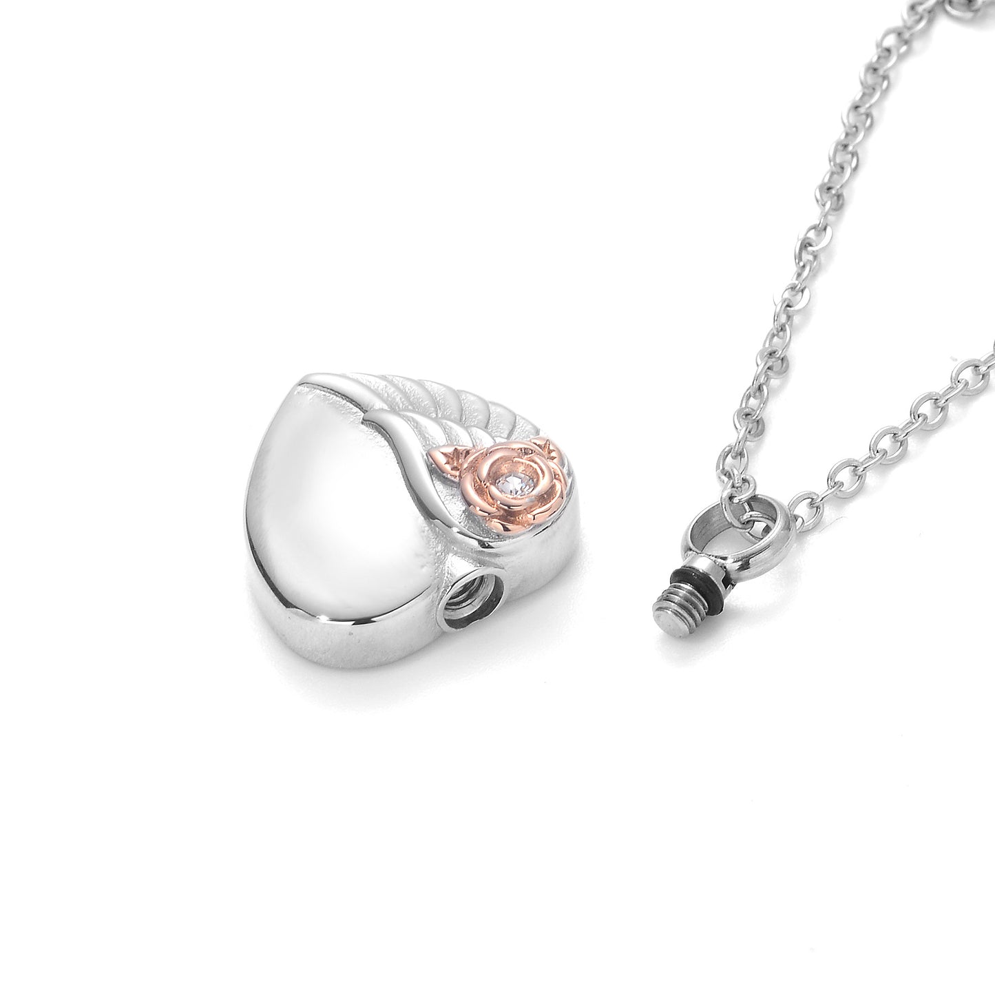 Kremationsurne-Halskette Hundeknochen-Anhänger für Asche Gedenkschmuck-A006