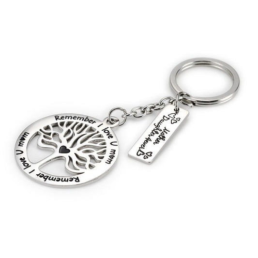 Key Chain Life Tree Mother Daughter 4ever -K003