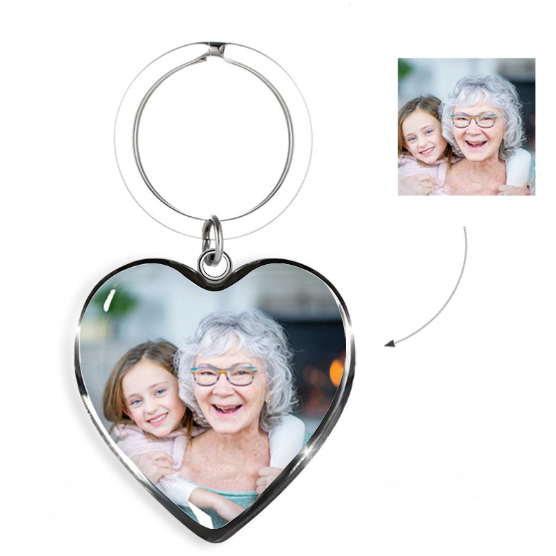 Heart Pendant Personlized Keychain-K009